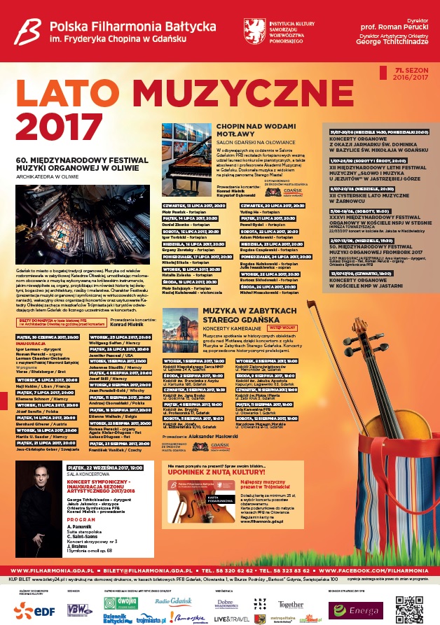 Gdańskie Lato Muzyczne 2017