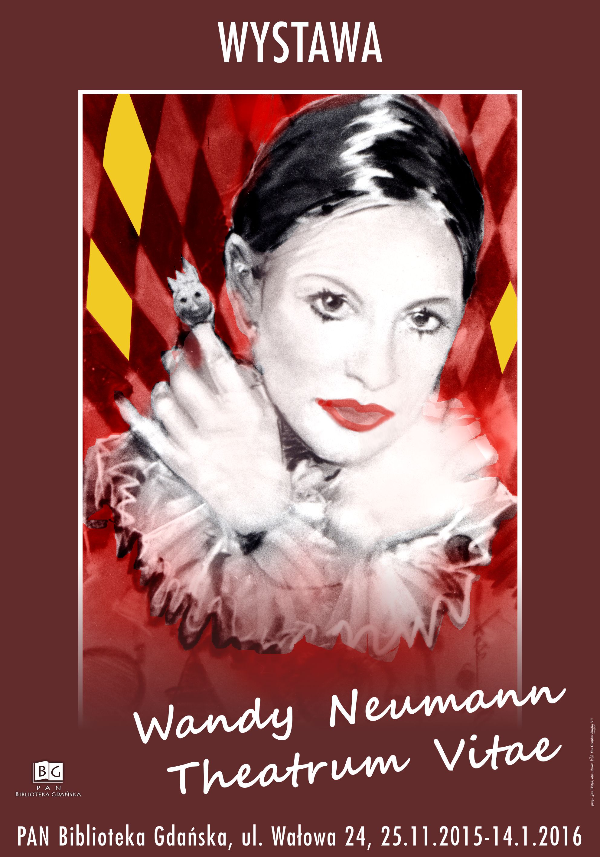 Wanda Neumann plakat wystawy 1