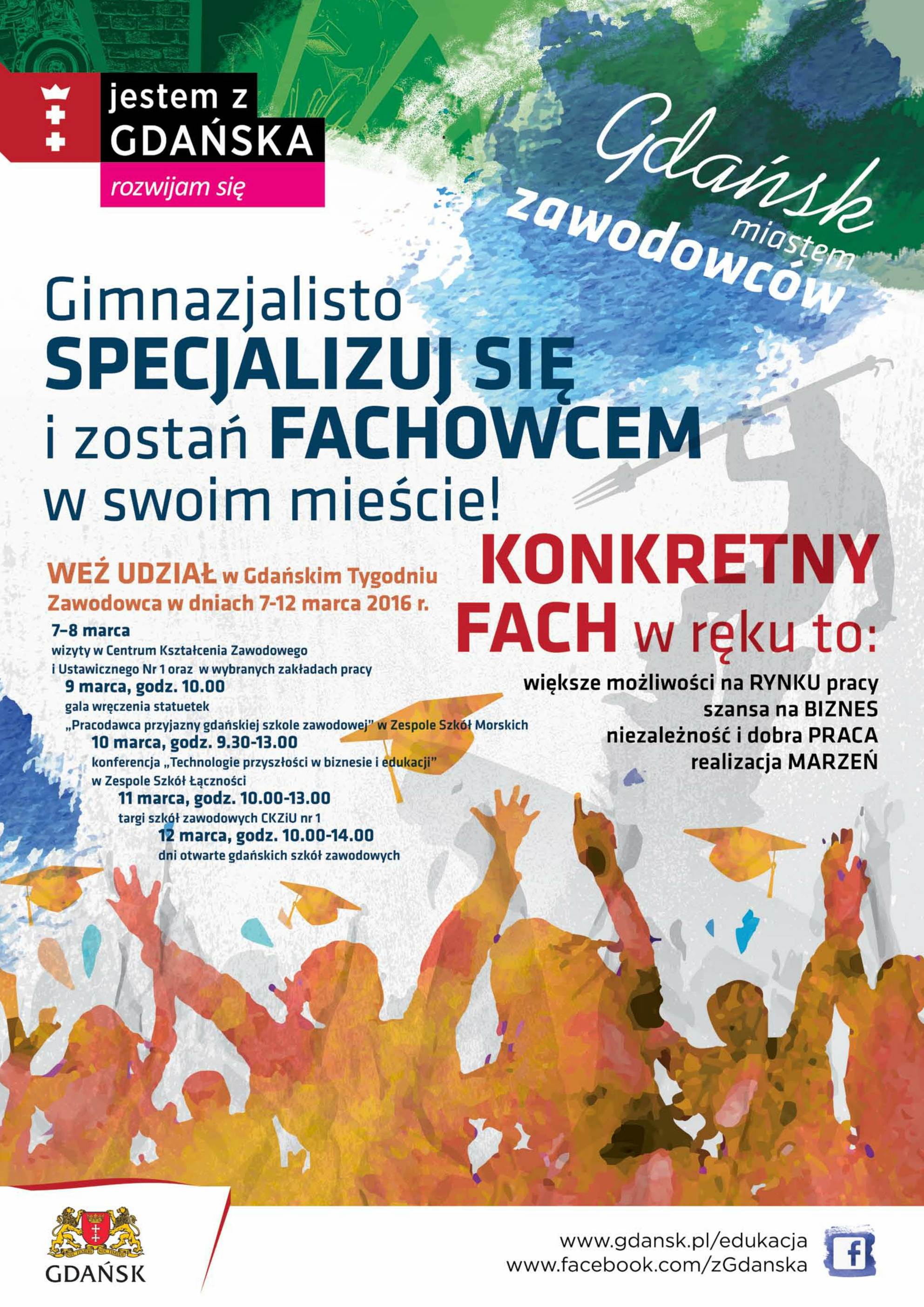 Plakat TYDZIEN ZAWODOWCA 1-2