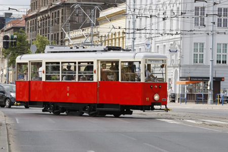 Zabytkowy tramwaj