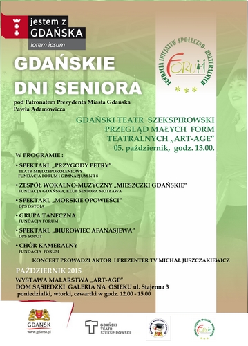 plakat GDS zielony fala