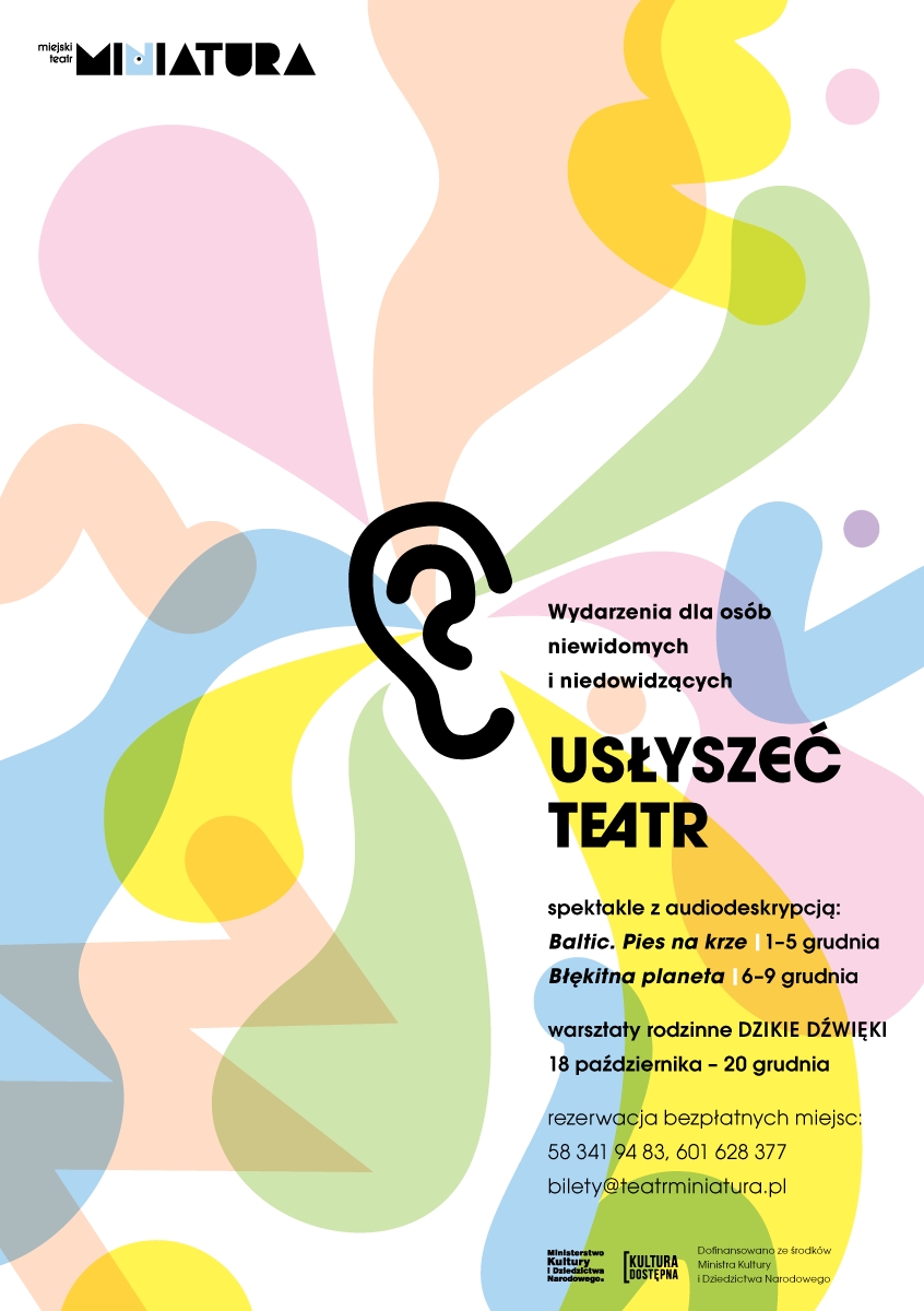 uslyszec teatr plakat