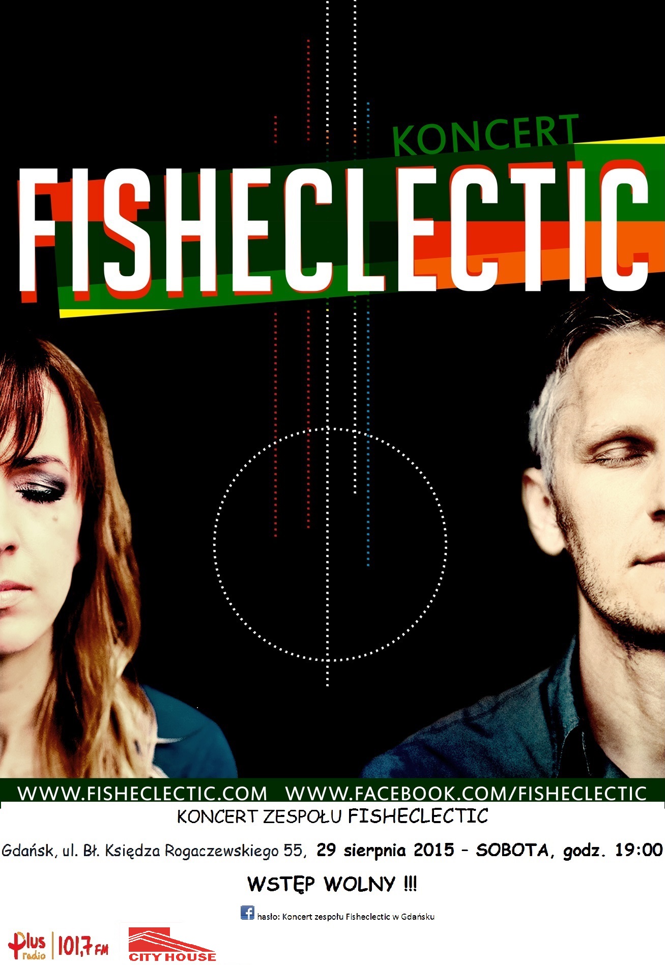 plakat FISHECLECTIC