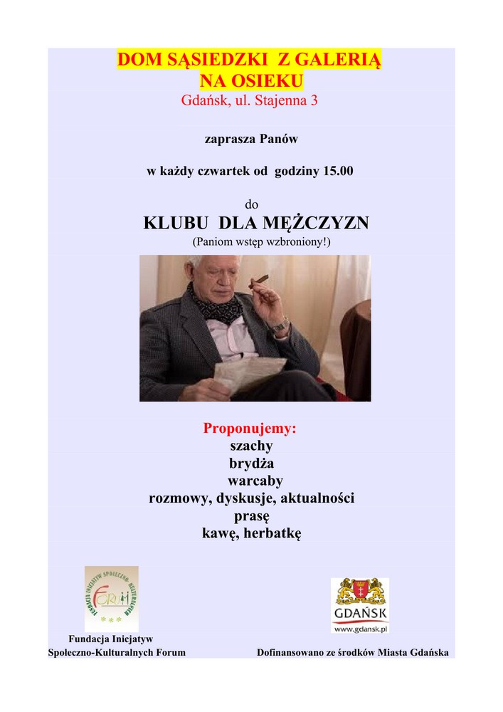 mFundacja Forum KLUB  dla Mężczyzn