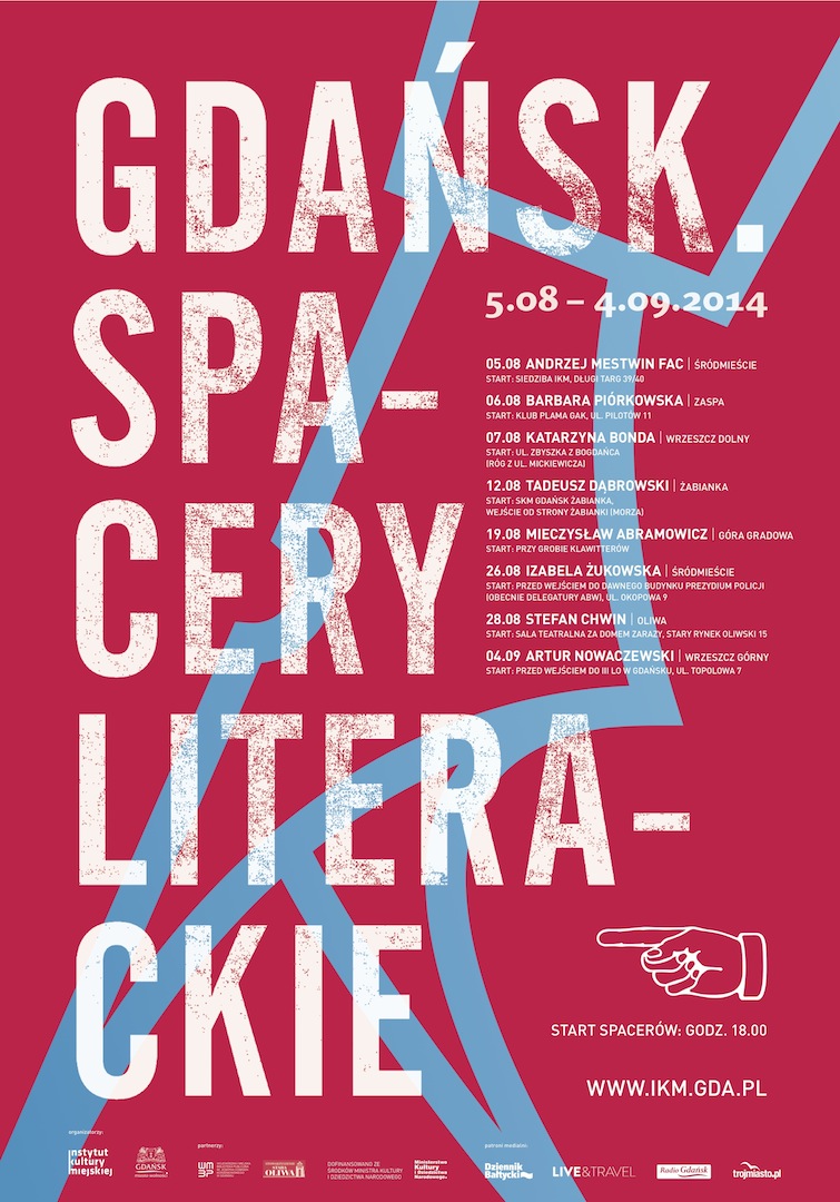 plakat spacery literackie